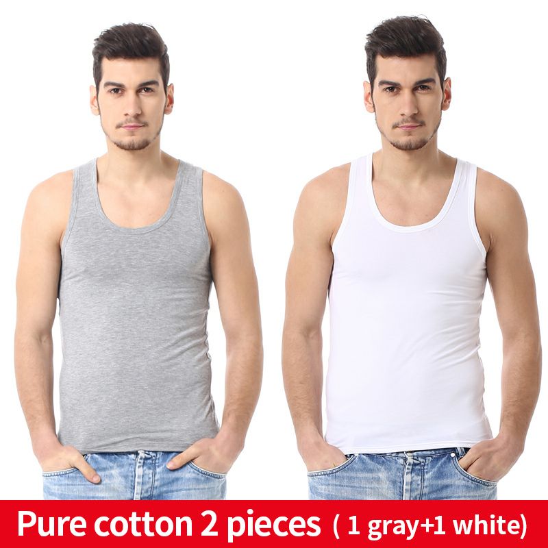 Herren Einfarbig Vier Jahreszeiten Dünne Baumwollweste Lässig Und Bequem Joker Sweatshirt Fitness Übung Schlanke Weste_viptrois.com