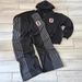 Men's Clothing Casual Loose Black Hooded Sweater Suit Zipper Sweater Cardigan Casual Sports Sweatpants_viptrois.com