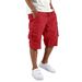 Spring Men's Cargo Shorts Sporty Casual Multi Pocket Style_viptrois.com