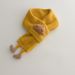 Kids'scarves Cute cloud super cute plush cross thickened warm boys and girls bibs_viptrois.com