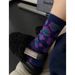 Retro Literary Style Geometric Houndstooth Socks Women's Mid Tube Socks Maillard Double Needle Double Path Niche Design Mid Tube Socks_viptrois.com