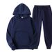 Men's Sporty Pullover Sweatshirt & Jogger Set – Breathable Lounge & Gym Outfit (15 Colors, S-3XL)_viptrois.com