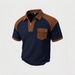 Fashionable Young Men's Clothing - 2026 Summer New Style Youth Short-sleeved Pullover With Multi-color Design Top_viptrois.com