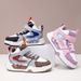 Mother & Kids Children's Shoes Boys' Casual Shoes New Style Student Blue Basketball Shoes Non Slip Sports Shoes For Middle And Large Children Girls_viptrois.com
