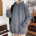 Pure Hong Kong Style Heavyweight Sweatshirt For Men Spring And Autumn Pullover Couple Hoodie Hooded Jacket Ins Trendy Loose_viptrois.com