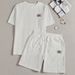 Men's Short Sleeve T-Shirt Summer Casual Sportswear Round Neck Thin Fit Style New Jacquard Fabric_viptrois.com