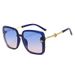 VOOTHOST Oversize Brand Design Bee Sunglasses Women Vintage Metal Big Sun Glasses Female Square With Leather Glasses Case F0116_viptrois.com