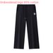 Unisex Heavyweight Sweatpants - 85% Cotton US Flag Embroidered Joggers, Streetwear Casual Pants_viptrois.com