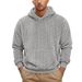 2027 Fashion European-USA Hoodies Outerwear Youth/Men Polyester Pure Color Jacquard Long Sleeve Loose Thick Fluffy Hooded Sweatshirts_viptrois.com