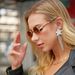 VOOTHOST Vintage Round Sunglasses Women Men Small Frames Oval Sun Glasses Female Classic Black Lens UV400 Shades Eyewear Oculos F0095_viptrois.com