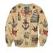 Men's Christmas Graphic Sweatshirt - 3D Digital Print Long Sleeve Casual Pullover For Streetwear & Sports_viptrois.com