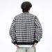 Men's Spring And Autumn New Checkered Jacket, Workwear Jacket, Trendy Baseball Jacket, Versatile Stand Up Collar Top_viptrois.com