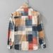 Men's Clothing Fashion Printed Long Sleeved Shirt For Men Trendy Art Casual Loose Tops For Men_viptrois.com