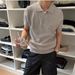 Men's Short-Sleeved Polo Shirt Classic Vintage Feel Stylish Casual Sophisticated For Business And Commuting Summer Versatile Easy To Match_viptrois.com