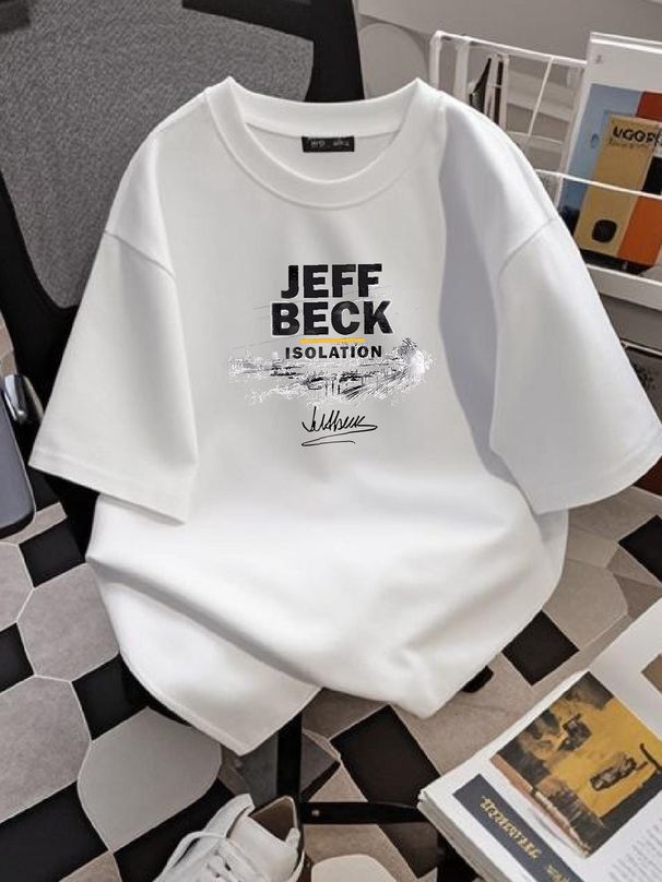 Jeff Beck Guitar God Rock Concert T Shirt Size S M L 234XL EE879 Graphic Streetwear Homme Casual Designer Clothes Summer Versatile Unisex Stylish_viptrois.com