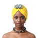 Women's Scarves New Style Big Diamond Accessories Air Layer Watermelon Hat Baotou Hat Muslim Hat Turban Hat Ethnic Hat_viptrois.com