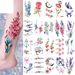 Q 321-360 Small fresh waterproof tattoo sticker set any combination_viptrois.com