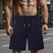 2025 Large-size Men's Loose Sports Shorts With Side Pockets And Concealed Zippers_viptrois.com
