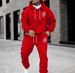 Men's Clothing Men's Autumn And Winter Sweatshirt Trousers Animal Paw Print Sports Suit Women's Fashion Casual Street Hoodie Spot_viptrois.com