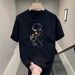 Men's 260g Heavyweight Pure Cotton Short Sleeve T-Shirt Summer Style Cool Loose Casual Trendy Top_viptrois.com