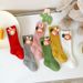 Children's Socks spring and autumn style cute rabbit girls long socks girls baby calf socks comfortable versatile cotton socks_viptrois.com