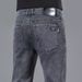 Voghion Men's Slim Fit Jeans -Lightweight Stretch Denim Pants For Spring Summer Autumn - Trendy Casual Wear For Young & Middle Aged Men_viptrois.com