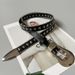 American hot girl retro carved metal belt punk niche design star rivet bead edge decorative work belt_viptrois.com