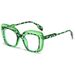 Men's Sunglasses Fashion Color Matching Large Frame Sunglasses Uv400 Cross Border Personality Cat Eye Ladies Fashion All Match New Style_viptrois.com