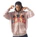 Street Style Hip Hop Pious Kids 3D Printed Loose Fitting Sweatshirt Zip Up Pullover For Boys_viptrois.com