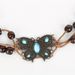 Women's Belts belt bohemian ladies waist ornament butterfly rhinestone knotted ethnic style handmade wooden beads casual holiday style_viptrois.com
