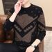 2025 Winter Men's New Thickened Short Velvet Knitted Sweater High Quality Fashion Soft Skin Friendly Round Neck Sweater For Daily Leisure_viptrois.com