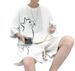 Men's Trendy Summer Waffle Knit Loose Fitting T-Shirt Set Short Sleeve Shirt And Shorts Youthful Vibe_viptrois.com