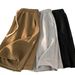 Men's Waffle Shorts Summer Thin Casual Sports Loose Fit Trendy Beach Five-Point Pants_viptrois.com