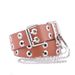 Strict selection of chain belt for women's fashionable double row chicken eye with hollowed out personality and_viptrois.com