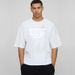 Heavyweight Fitness Short Sleeve Short T-Shirt Street Hip Hop Crew Neck Cotton Heavy 240g Boxy Fit_viptrois.com