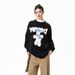 Mink Velvet Knitted Men's Trendy Brand Christmas Snowman Letter Lazy Style Autumn Winter Sweater Export Cross-Border_viptrois.com