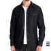 Autumn New Trend European Denim Men's Casual Solid Color Cotton Long Sleeved Washed Shirt_viptrois.com