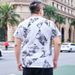 Presented On All Major Platforms, A Ciphertext Large Size Men's Clothing Summer Breathable Thin T-shirt Men's Fat Loose Short-sleeved T-shirt_viptrois.com