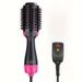 Hot Air Brush, 4-in-1 Full-bodied Hair Dryer Brush, Negative Ion Hair Dryer Comb, Salon Hair Styling Brush, Used For Straightening, Curling And Dryin_viptrois.com
