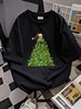 Vtg Frog Stack Tree Christmas Nature Art Tee T-shirt 2003 Mens Tag Large Lights Summer Fashion Stretched Soft Versatile Graphic_viptrois.com