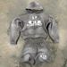 Men's Washed Distressed Tracksuit Hip Hop Style Long Sleeved Hooded Cardigan Zip up European American Streetwear_viptrois.com
