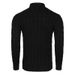 Loom 2021 Autumn Winter Long Sleeve Knitted Top Export Men's High Neck Base Shirt European American T-Shirt Pullover Sweater_viptrois.com