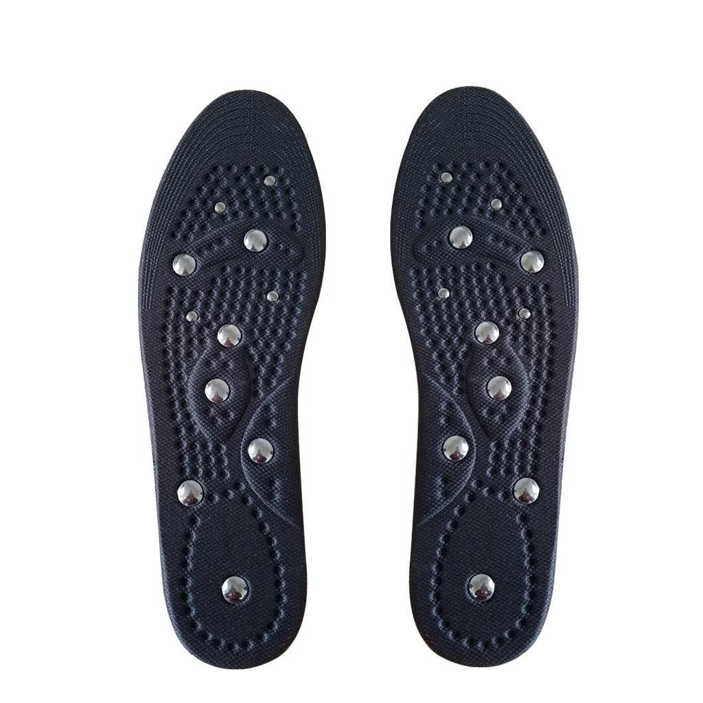 Magnetic Insole Magnetic insole Massage Black breathable insole_viptrois.com