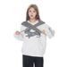 College Pattern Lace-up Cartoon Hoodie Unisex Trendy Brand Vibe Style Loose Pullover Sweatshirt_viptrois.com