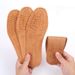 Genuine Leather Insoles Embossed Deodorant Sweat Absorbent Breathable Cowhide Insoles Massage Non Slip Thickened Men's And Women's Leather Insoles_viptrois.com