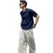 2025 Knitted Polo Shirt Men Short Sleeve High-end Trendy Brand Men's Clothing Summer Collared Breathable Casual Youth_viptrois.com