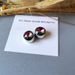 European and American new magnet buckle metal fashion inlaid flash diamond light luxury color diamond sweet water drop glass scarf buckle Z104_viptrois.com