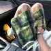 Men's Summer Style Casual Plaid Shorts Tie Dye High Street Retro Fashion Loose Five Point Beach Pants_viptrois.com
