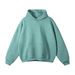 350GSM Fleece-Lined Hoodie – Unisex Oversized Pullover With Drop Shoulder (Winter Streetwear, Ribbed Hem)_viptrois.com