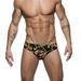 New Style Swimming Trunks - Men's Low-waist Triangle Swimming Trunks With Anti-embarrassment Cups, Sexy European-style Triangle Beach Pants_viptrois.com